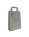 White Kraft Flat Handle Bag – Flat Wing Bags – Coimpack Embalagens, Lda