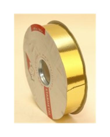 Rolo Fita Metalizada Dourado 31mm – Ribbons – Coimpack Embalagens, Lda