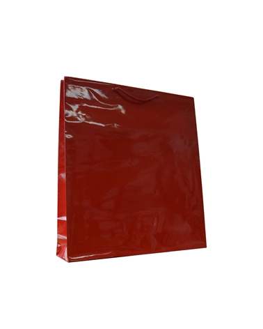 SC0086 | Prestige Red Printed Luxury Bag w/ Inside Printing