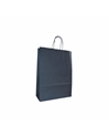 Brown Kraft Twisted Handle Bag Dark Blue – Twisted Handle – Coimpack Embalagens, Lda