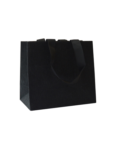 SC3439 | Collection Black Glossy Paper Bag