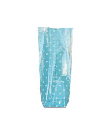Hard Bottom Cellophane Bag Blue "Menthe" – Food Bags – Coimpack Embalagens, Lda
