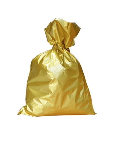 Saco Metalizado Dourado c/Revestimento Interno – Sacos Para Alimentação – Coimpack Embalagens, Lda