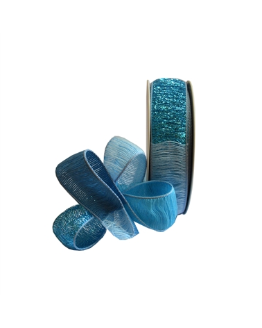 Fita Tecido c/Tirante Multi Petala Azul – Rubans – Coimpack Embalagens, Lda