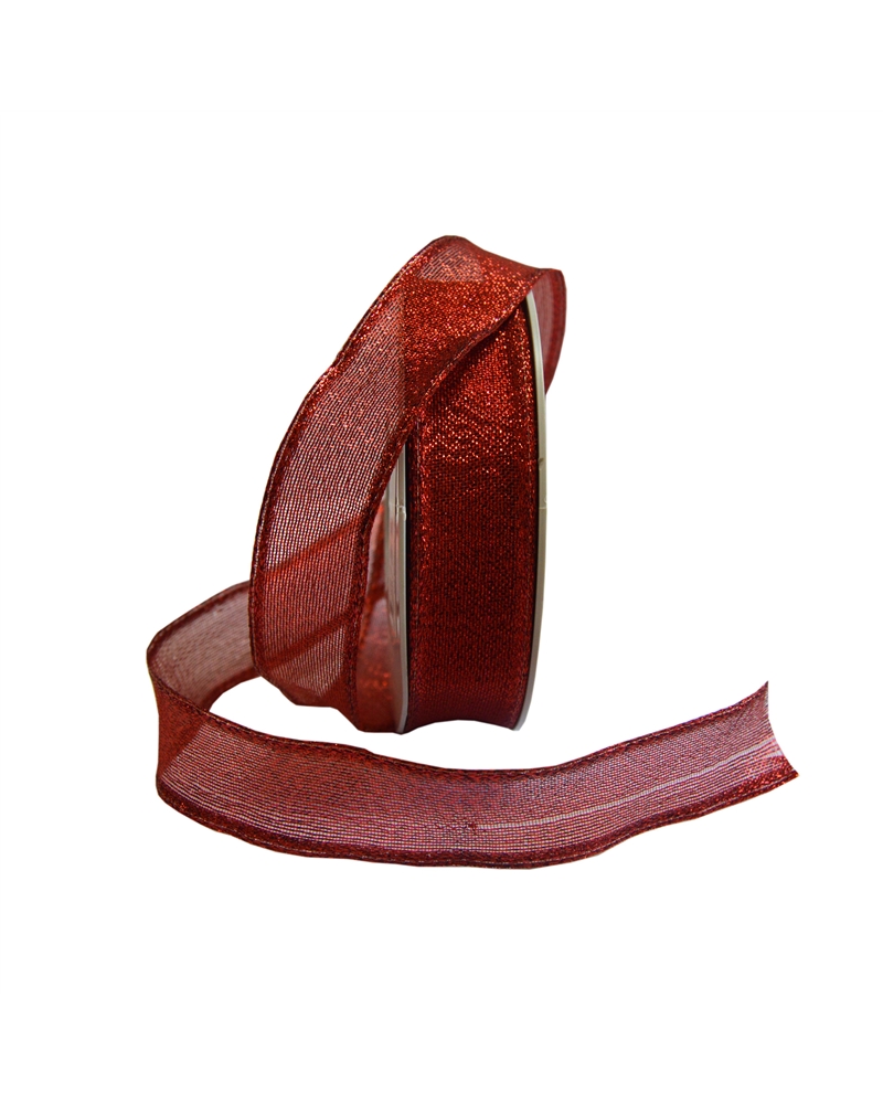 FT5381 | Red Wired Tissue Ribbon