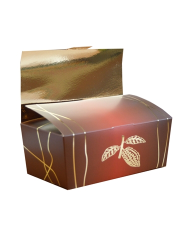 Caixa Ballotin fundo Auto c/Fio Dourado "Tresor" – Caixas Para Alimentação – Coimpack Embalagens, Lda