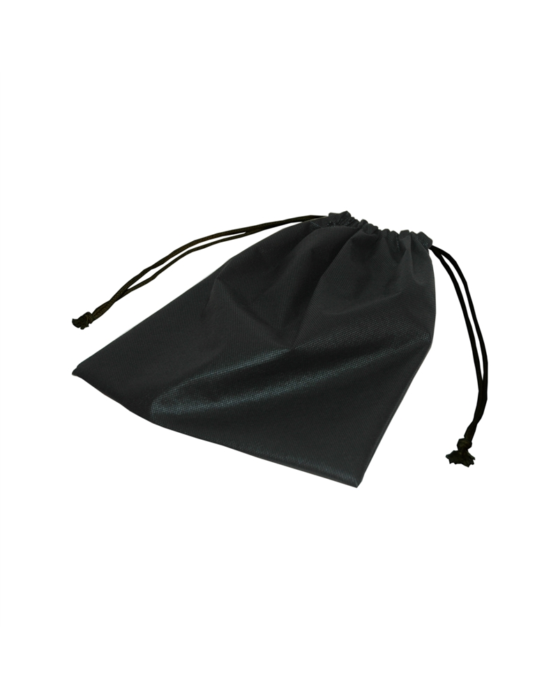 SC3434 | Black Non Woven drawstring bag