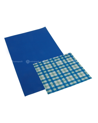 SC3070 | Metallized PP Bags Provence Double Blue