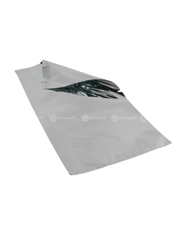 Metallized Silver PP Bags with Adhsive Limpet – Automatic Bags – Coimpack Embalagens, Lda