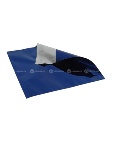 Metallized Blue PP Bags with Adhsive Limpet – Automatic Bags – Coimpack Embalagens, Lda