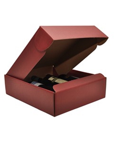 CX1291 | Box Seta Bordeaux Cantinetta for 3 Bottles