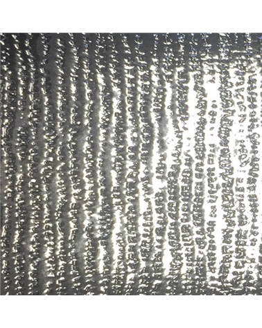 FT4389 | Silver Metal. Embossed Ribbon 19mm