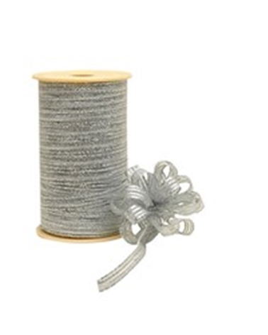 FT4067 | Aut. Pulling Tissue Ribbon in Silver 10mmx25mts