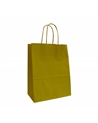 White Kraft Twisted Handle Bag Printed Yellow – Twisted Handle – Coimpack Embalagens, Lda