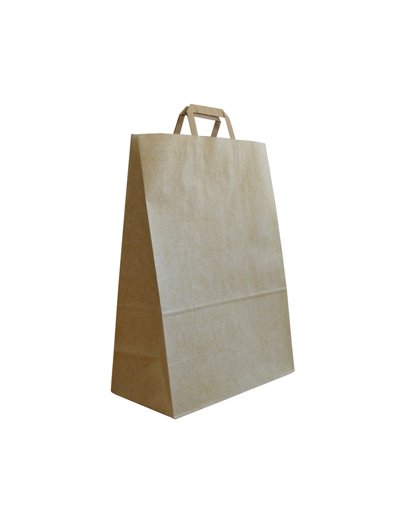 SC0359 | Beige Flat Handle Duplex Bag