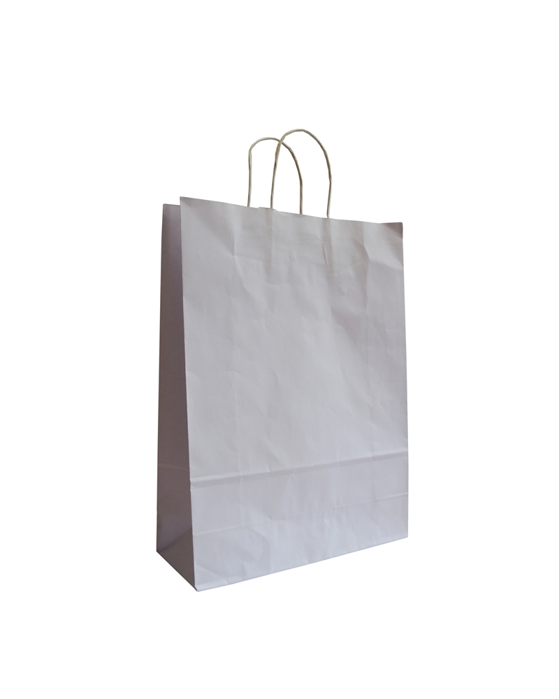SC2992 | White Kraft Twisted Handle Bag