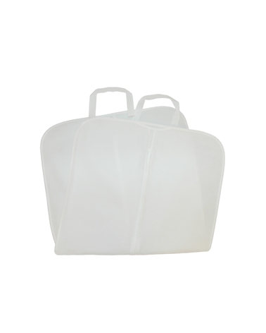 White TNT 75gsm Suit Bag – Non Woven Fabric Bags – Coimpack Embalagens, Lda