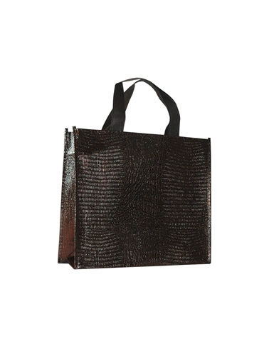 SC3593 | Embossed Brown Non Woven Bag