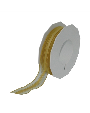 Rolo Fita Metalizada "Shanghai" Dourado 10mm – Ribbons – Coimpack Embalagens, Lda