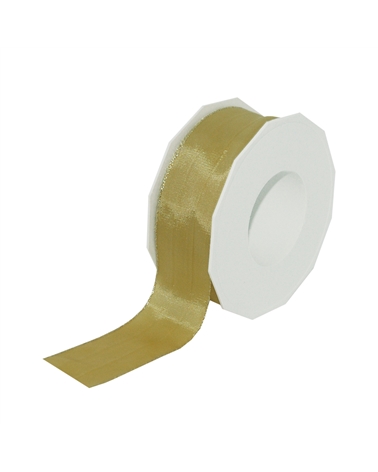 Manhattan w. wired edges Gold – Ribbons – Coimpack Embalagens, Lda