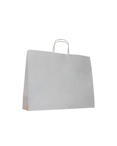 Wjhite Kraft Twisted Handle Bag – Twisted Handle – Coimpack Embalagens, Lda