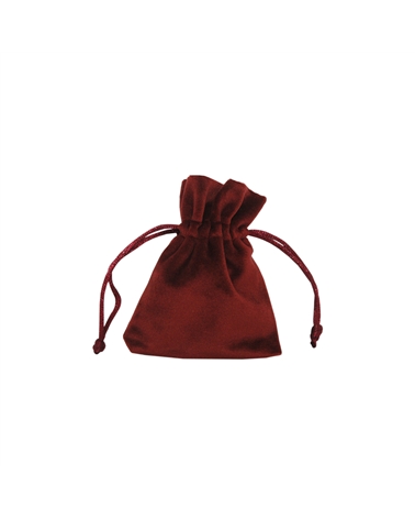 Suede Bags- Bordeaux – Organza Bags – Coimpack Embalagens, Lda