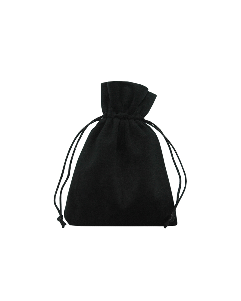 Suede Bags- Black – Organza Bags – Coimpack Embalagens, Lda