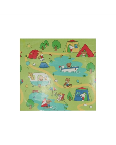 Rolo Papel Criança Verde – rollo de papel – Coimpack Embalagens, Lda