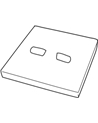 LX White Matt Collection - Wedding rings box – Box for Alliances – Coimpack Embalagens, Lda