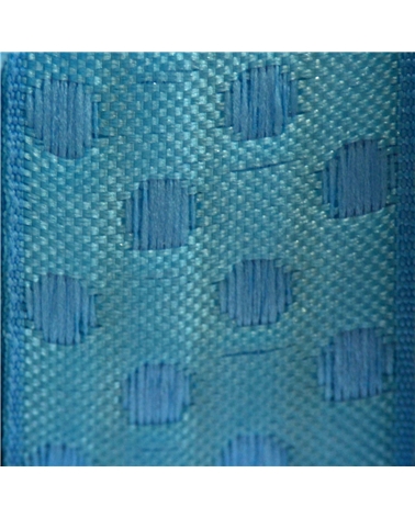 Fita Tecido 481 Azul c/ Bolas – Rubans – Coimpack Embalagens, Lda