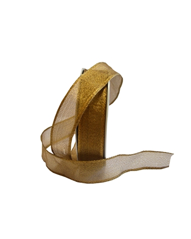 Gold Wired Tissue Ribbon – Ribbons – Coimpack Embalagens, Lda