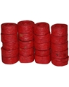 Rolo Fita Artesenal Wrinkle Vermelho 1"x10mts – Rubans – Coimpack Embalagens, Lda